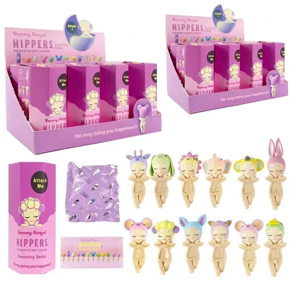Color: Pink - Collection 57Style Sonny Angel Blind Box Dreaming Series Mini Anime Figure Ornaments Dolls Fans Children Christmas Birthday Gift - Image 2