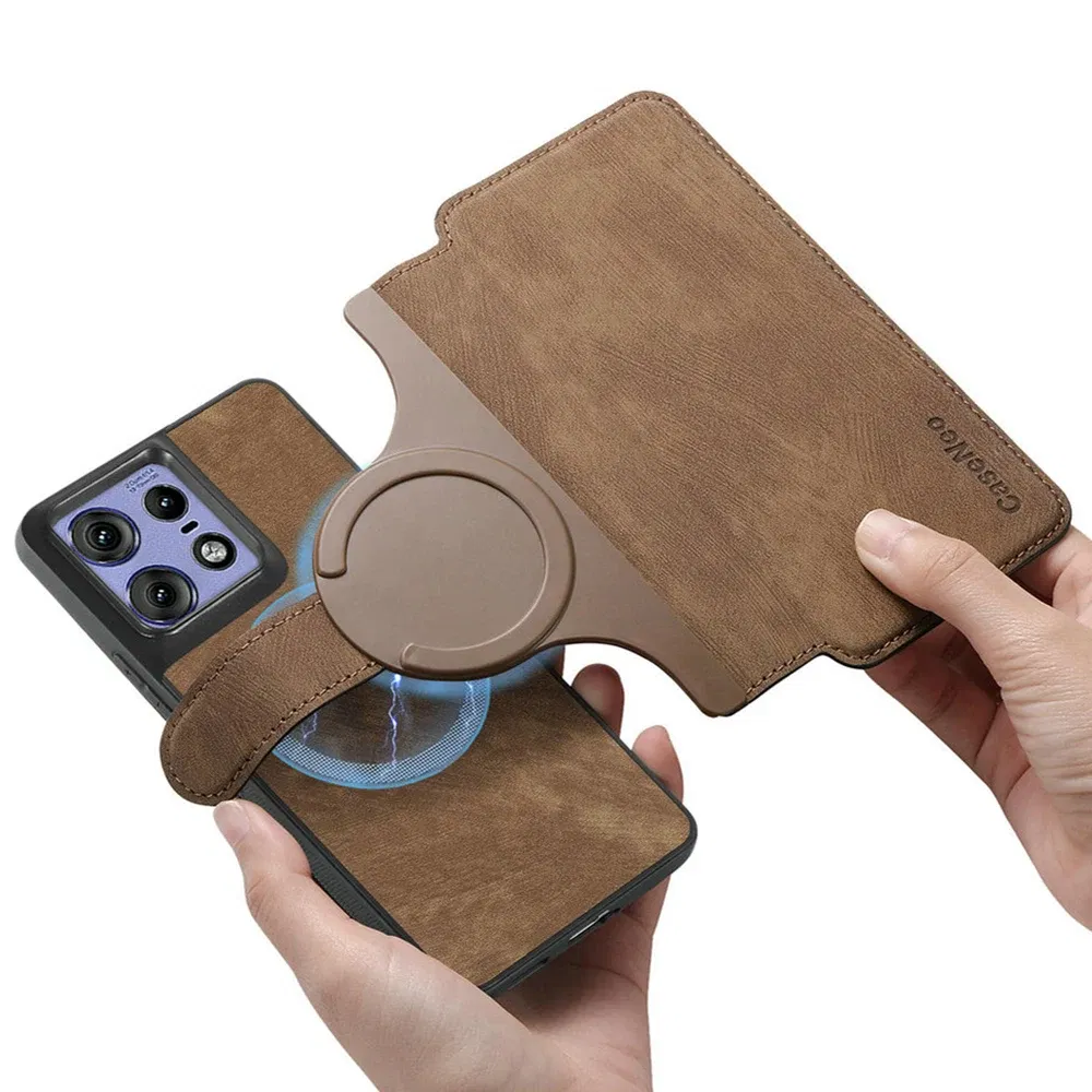 Color: Blue, Material: Neoprene - Edge 50 60 Fusion 5G Flip Case For Motorola Edge 60 Pro 2In1 Detachable Leather Wallet Funda Moto Edge 50 Neo 60 Pro S50 Cover - Image 2