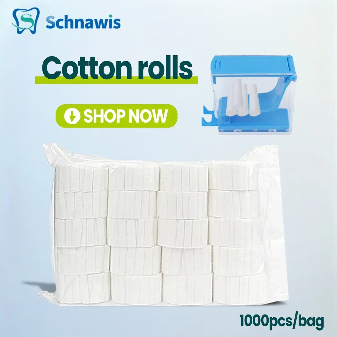 Color: Slate - Dental Medical Surgical Cotton Rolls Tooth Gem Cotton Roll Disposable Absorbent Hemostatic Cotton Cloth Dentist Supplies&Cotton