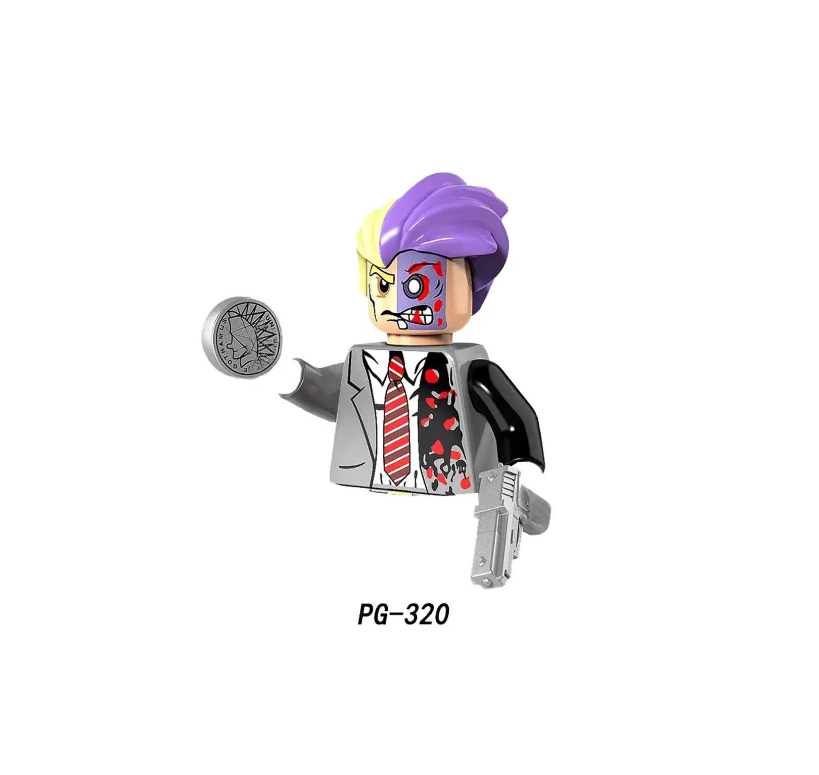 Color: Bright Green - Marvel Blocks Brick Hero Batman Joker Superman Catwoman Mini Figure Building blocks Hot Toy Children's party gift - Image 4