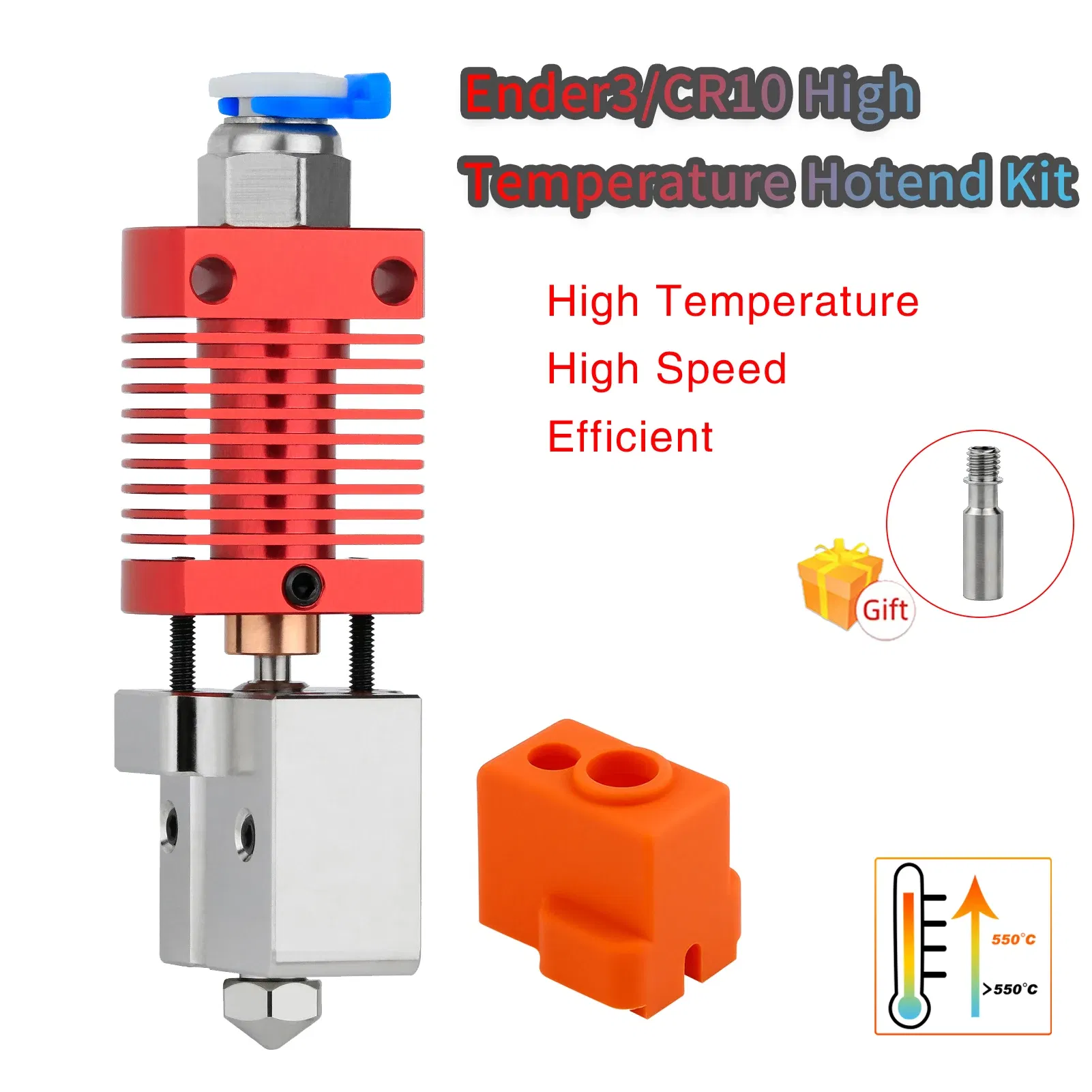 Color: Blue - Ender3/Ender 3V2/CR10 High Temperatu