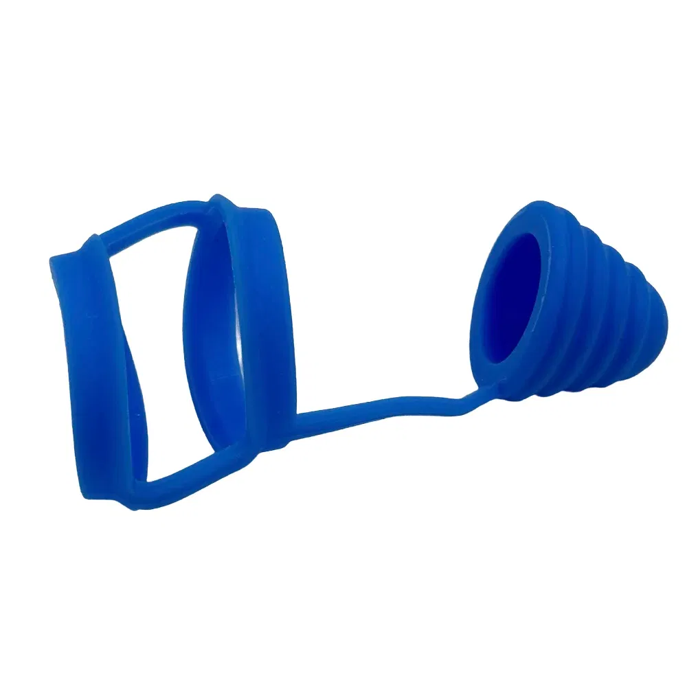 Color: Pink - 810 Silicone Rubber Band Fat Bubble Glass Ring Dust Cap Covers for 810 Drip Mouthpiece - Image 6