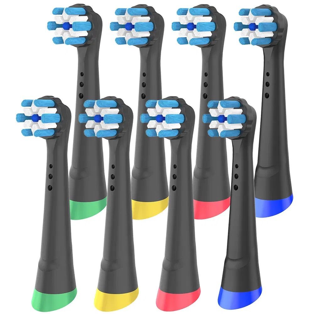 Color: Orange - Compatible with Oral B iO Electric Toothbrush Replacement Toothbrush Brush Heads, Toothbrush Head for iO 2/3/4/5/6/7/8/9/10