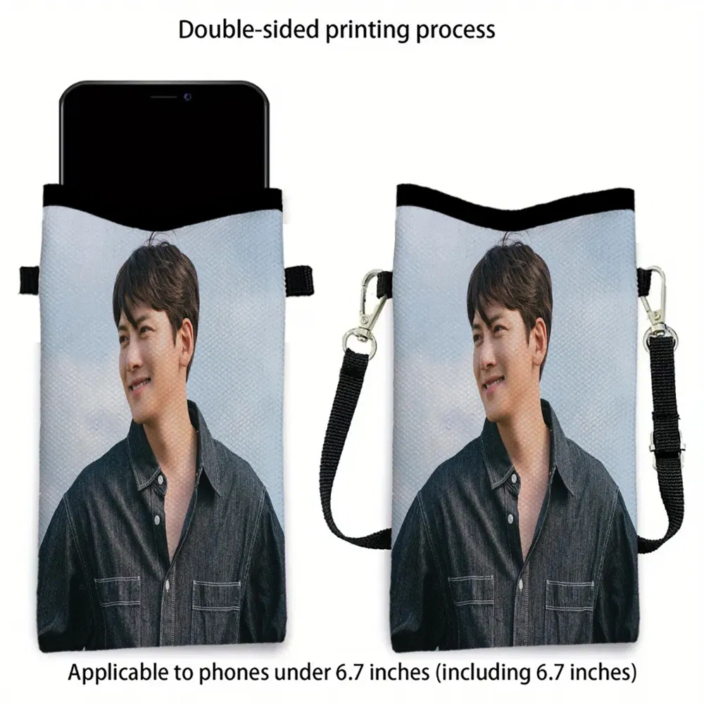 Color: Clear, Size: Extra Large - Ji Chang Wook Phone Bag Adjustable and Detachable Strap Designed for Women Crossbody Convertible ShoulderBag3.3 - Image 6