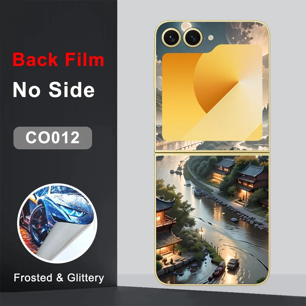 Color: Rose Golden, Bundle: Bundle 19 - CASEKiTTY Skin For Galaxy Z Flip 5 Back Film Samsung Z Flip 6 Sticker Flip 4 3 Protective Decal Wrap Back Cover Screen Protector