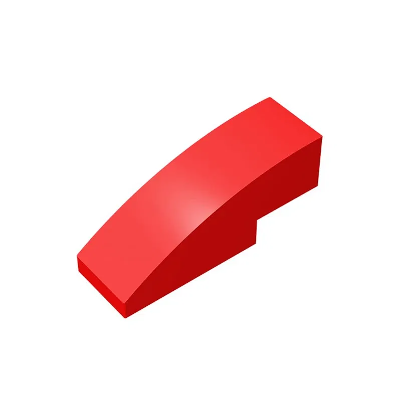 Color: DEEP BLUE - Gobricks 10PCS Assembles 50950 3x1 curved oblique brick Building Blocks Bricks Bulk Model City Classic Toy Boys Girls Kids Gift - Image 5