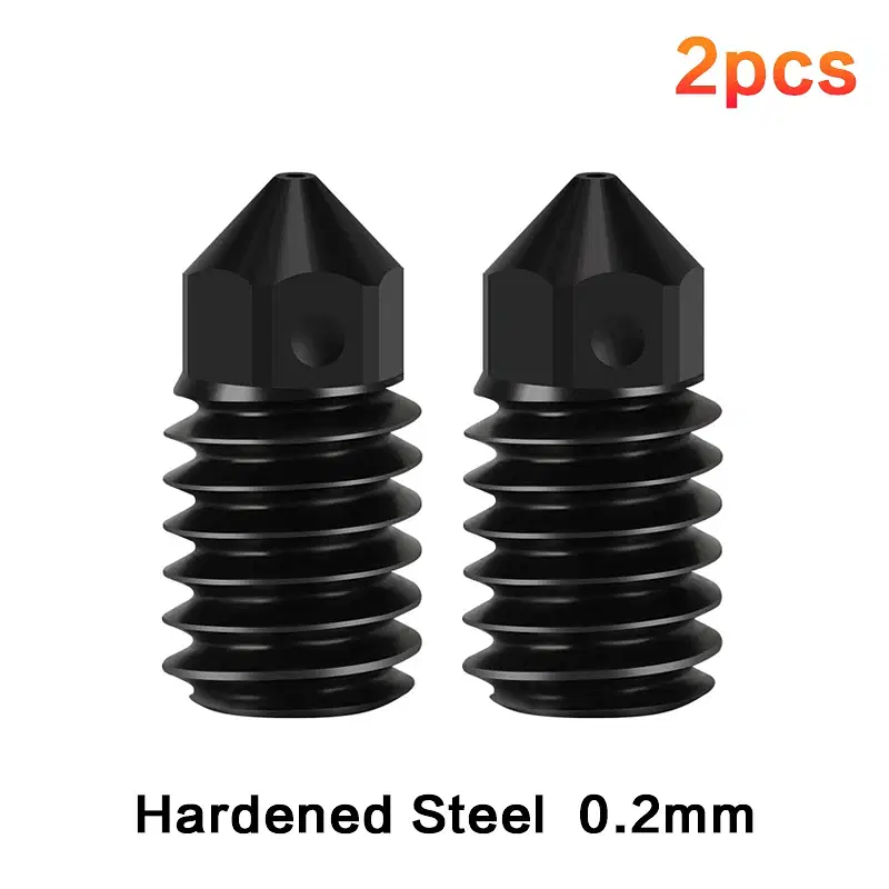 Color: GRAY - Hardened Steel Nozzle For Bambu Lab A1 mini Hotend Kit 0.4/0.6/0.8mm Fast Speed Bambulab A1 Hot End Assembly 3D printer part