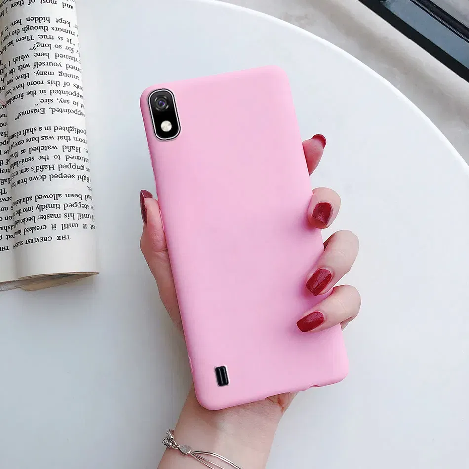 Color: Red, Material: Vinyl - Candy color Phone Case For Samsung galaxy A10 A20 A20E A30 A40 A50 A70 S A01 A11 A21 A31 A41 A51 A71 4G Silicone TPU Back Cover - Image 6