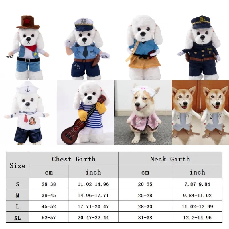 Color: Green, Size: XS - Funny Pet Dog Clothes Dog Cosplay for Dogs Halloween Dog Costumes Christmas Dog Accessories Festival Party Outfit Pet Dog Dress 6
