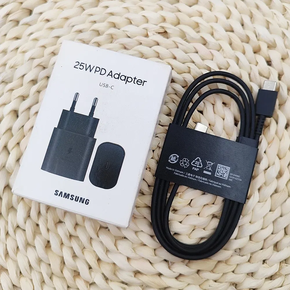 Plug Type: KR - Samsung W25 Flip 5G 25W Super Fast Charger PD Usb Type C Adapter Cargador For SAMSUNG Galaxy S25 S24 Ultra Plus S23 FE A05S M54 - Image 2