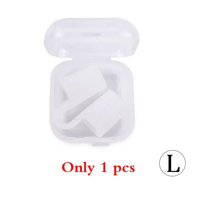 Color: Brown - Milky Anti-Snoring Device Healthy Sleeping Aid Equipment Anti Snore Apnea Mini Nose Clip Stop Snoring Nasal Dilator Breathe Easy