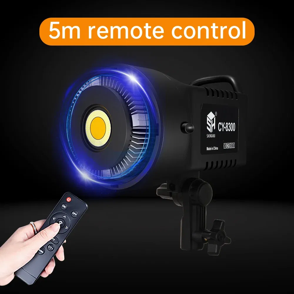 Color: Yellow, Ships From: brazil - 100W Photography LED Video Light  Daylight-Balanced Sun Lamp for Portrait Flash Studio Accessories Youtube Live