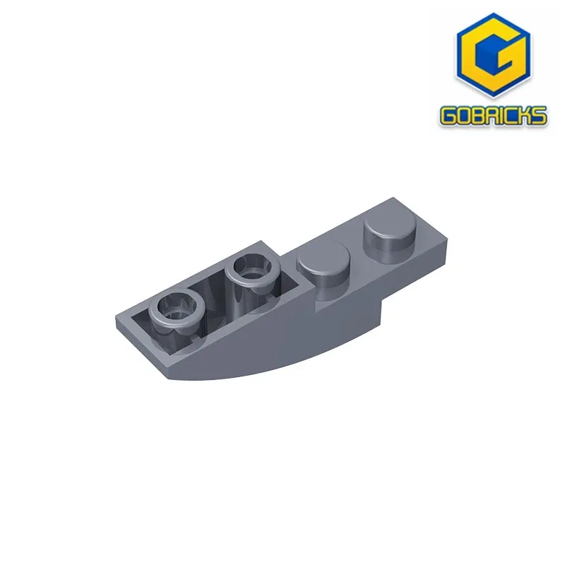 Color: Orange - Gobricks GDS-731 BRICK 1X4X1 INV. BOW compatible with lego 13547 children's DIY Educational Building Blocks Technical