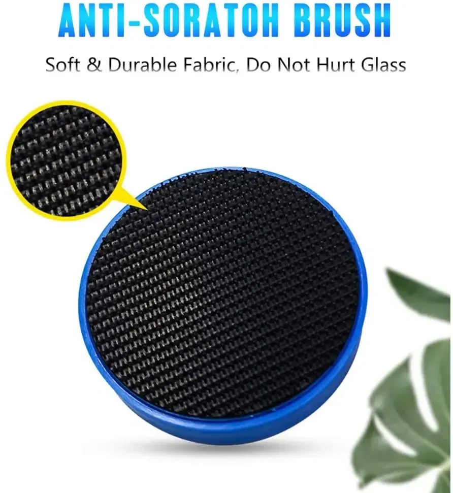 Color: Green - Aquarium Cleaning Magnet Fish Tank Clean Glass Scrubber Tool Double-Sided Algae Moss Removal Suspension Scraper - Image 4