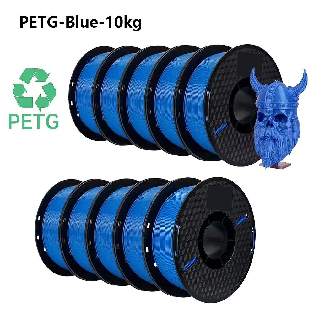 Color: Lazurite, Ships From: CHINA - Top 3D Printer 10KG PLA PETG ABS Filament 3D Printing Plastic Material 1.75mm 100% No Bubble Spool
