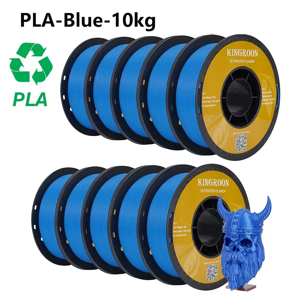 Color: PURPLE, Ships From: CHINA - Top 3D Printer 10KG PLA PETG ABS Filament 3D Printing Plastic Material 1.75mm 100% No Bubble Spool
