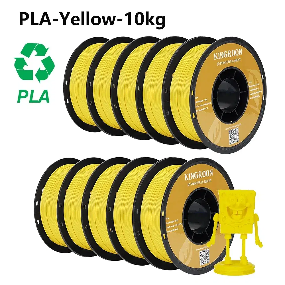 Color: Glow blue, Ships From: CHINA - Top 3D Printer 10KG PLA PETG ABS Filament 3D Printing Plastic Material 1.75mm 100% No Bubble Spool
