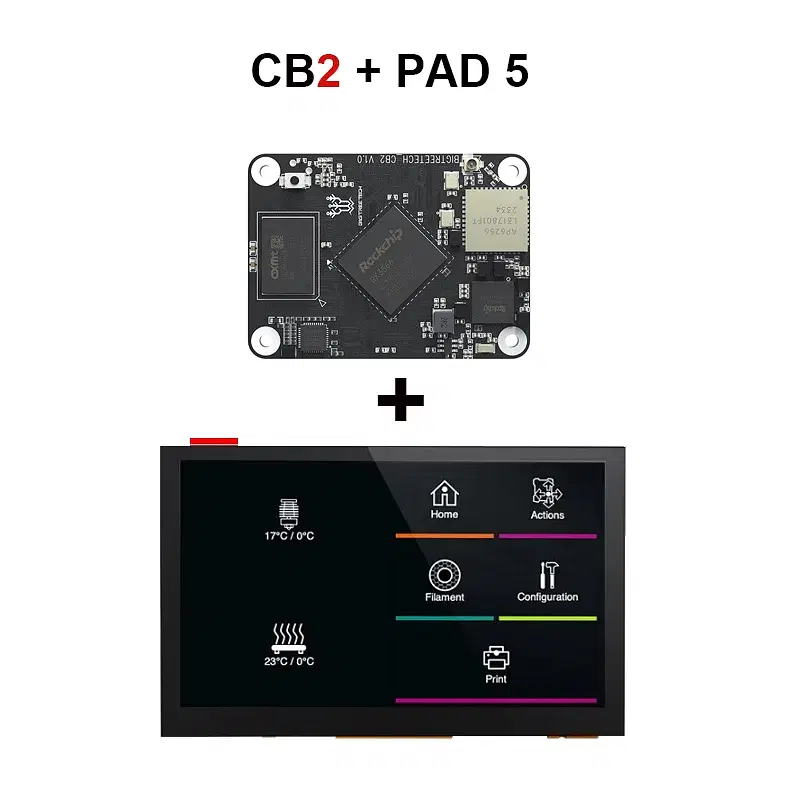 Color: GRAY - BIGTREETECH BTT Pi 2 CB2 Control Board RK3566 2GB LPDDR4 32GB eMMC CSI DSI Interface For Klipper VS Raspberry PI Octopus Pro