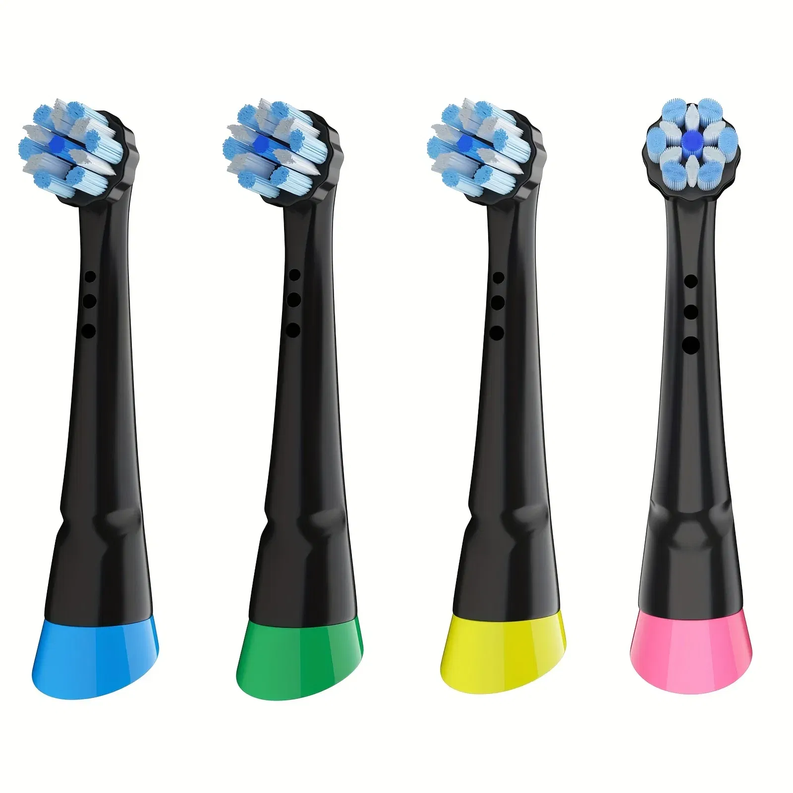 Color: black - Toothbrush Head Compatible with Oral-B iO Series Electric Toothbrushes, iO3/iO5/iO6/iO7/iO8/iO9/iO10 Brush Heads Ultimate Clean