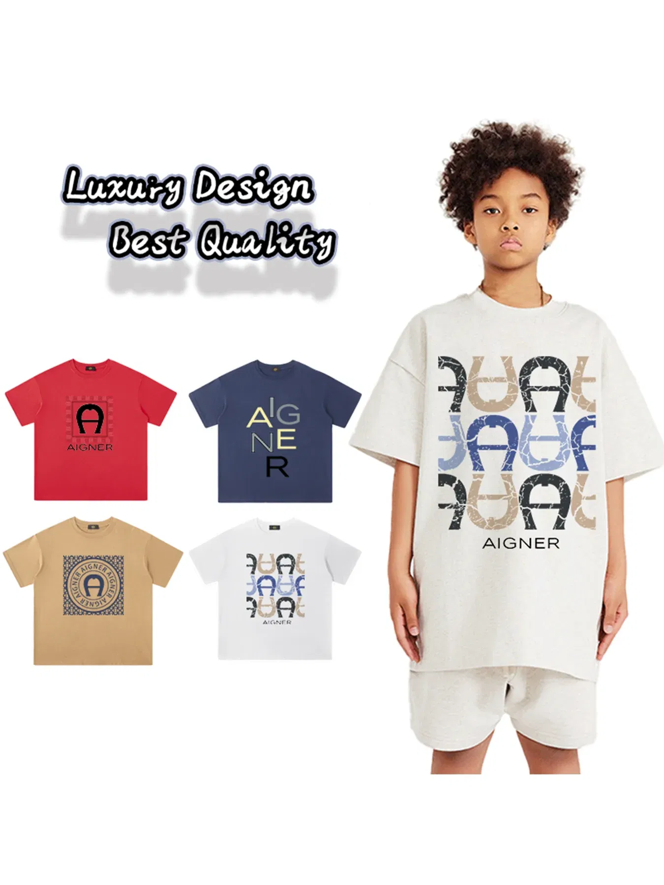 Color: SKY BLUE, Kid Size: 7 - Summer Tees Children Clothes 2025 Hot sales Kids Short sleeve Fashion Casual Wear Baby Boys T-shirt Streetwear %100 Cotton Shirt - Image 2