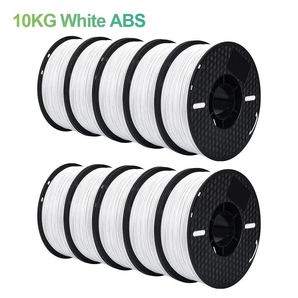 Color: glowing red, Ships From: CHINA - Top 3D Printer 10KG PLA PETG ABS Filament 3D Printing Plastic Material 1.75mm 100% No Bubble Spool