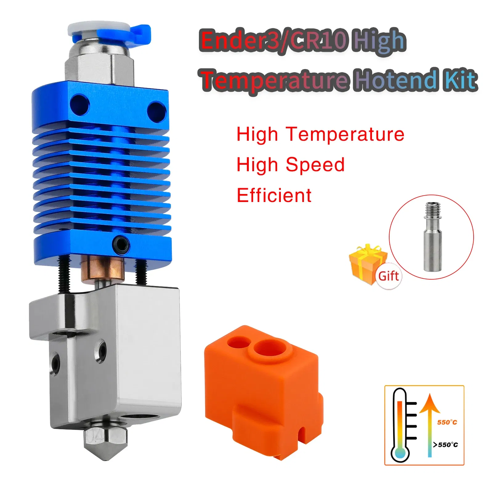 Color: green - Ender3/Ender 3V2/CR10 High Temperat