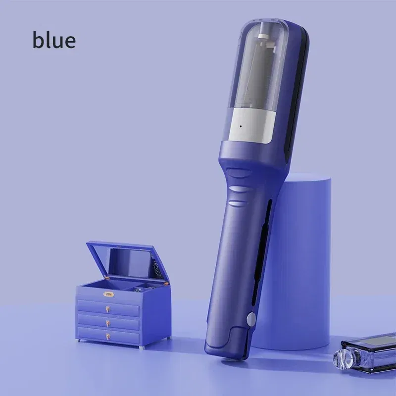 Color: GRAY - Hair Ends Trimmer Split Remover Dry Damaged Brittle Professional Automatic Trim Split for Women Cordless Hair Cutting Machine