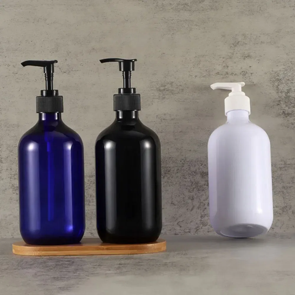 Color: plum, Ships From: CHINA - 500ml Portable Soap Dispensers Lotion Shampoo Shower Gel Holder Soap Dispenser Empty Bath Pump Bottle Bathroom Storage Bottle - Image 3