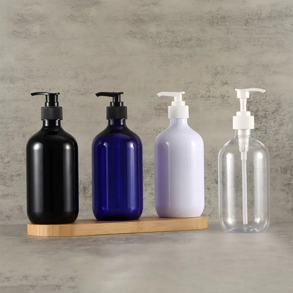 Color: plum, Ships From: CHINA - 500ml Portable Soap Dispensers Lotion Shampoo Shower Gel Holder Soap Dispenser Empty Bath Pump Bottle Bathroom Storage Bottle - Image 6