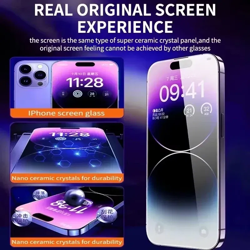 Compatibility by Model: Poco X6, Material: Leather - 5pcs Dust Free Install Anti-Spy Tempered Glass For Poco F6 Pro F5 F3 M6 M5S M4 M3 M2 X6 X5 X4 X3 C65 5G Privacy Screen Protector - Image 3