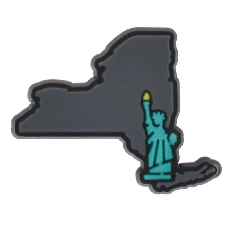 Color: light brown, Ships From: CHINA - Cute Word Shoe Charms Anti  Club  Rockin Croccin Heart Hella Hyphy Golden State Peace Sad Black  Buckle Accessories