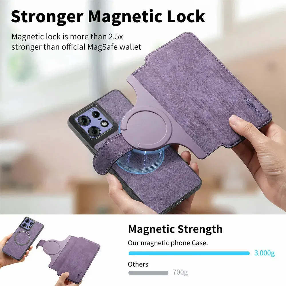 Color: Blue, Material: Neoprene - Edge 50 60 Fusion 5G Flip Case For Motorola Edge 60 Pro 2In1 Detachable Leather Wallet Funda Moto Edge 50 Neo 60 Pro S50 Cover - Image 4