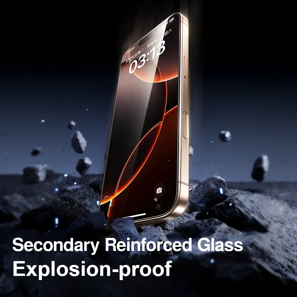 Material: pet, Compatibility by Model: iPhone 16 Plus - SmartDevil 1/2PCS Dust-Free Cabin Tempered Glass Film for iPhone 16 Pro Max 15 14 13 Clear Screen Protector Borderless - Image 4