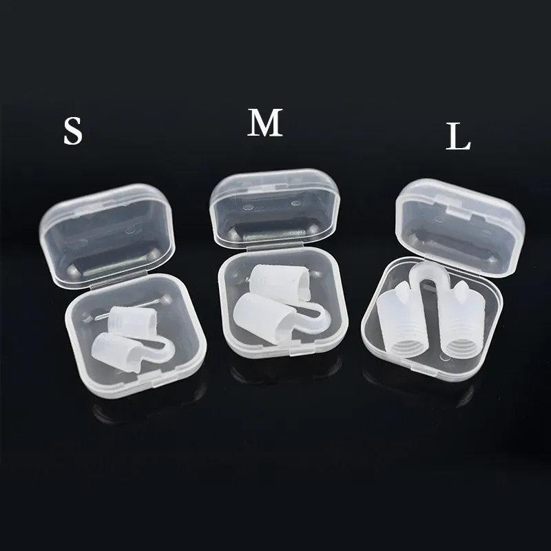 Color: Brown - Milky Anti-Snoring Device Healthy Sleeping Aid Equipment Anti Snore Apnea Mini Nose Clip Stop Snoring Nasal Dilator Breathe Easy - Image 3