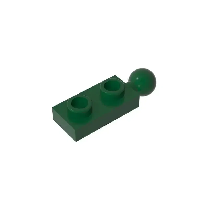 Color: Orange - Gobricks MOC Compatible Assembles Particles 22890 Plate Modified 1 x 2 with End Towball Building Blocks DIY High-Tech Spare Toys - Image 5