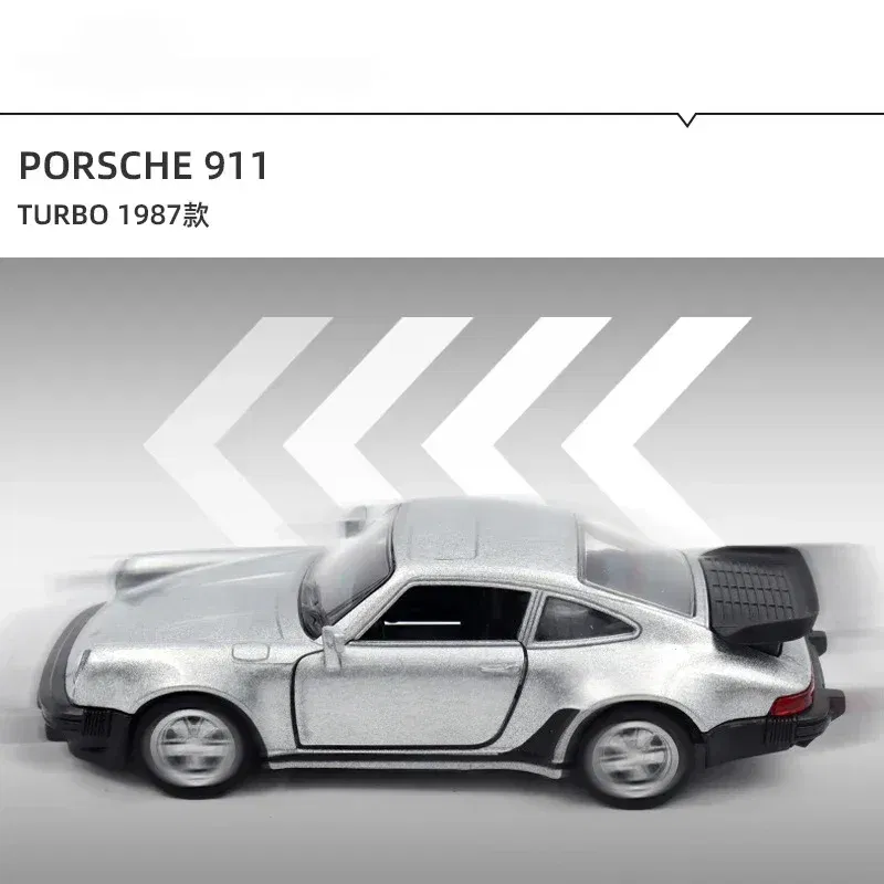 Color: Brown - 1:36 BMW M3 E30 1987 Porsche 911 Turbo Audi Quattro Metal Toy Alloy Car Diecasts & Toy Vehicles Car Model Model Car For Children - Image 2