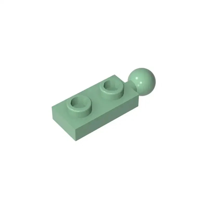 Color: Orange - Gobricks MOC Compatible Assembles Particles 22890 Plate Modified 1 x 2 with End Towball Building Blocks DIY High-Tech Spare Toys - Image 6
