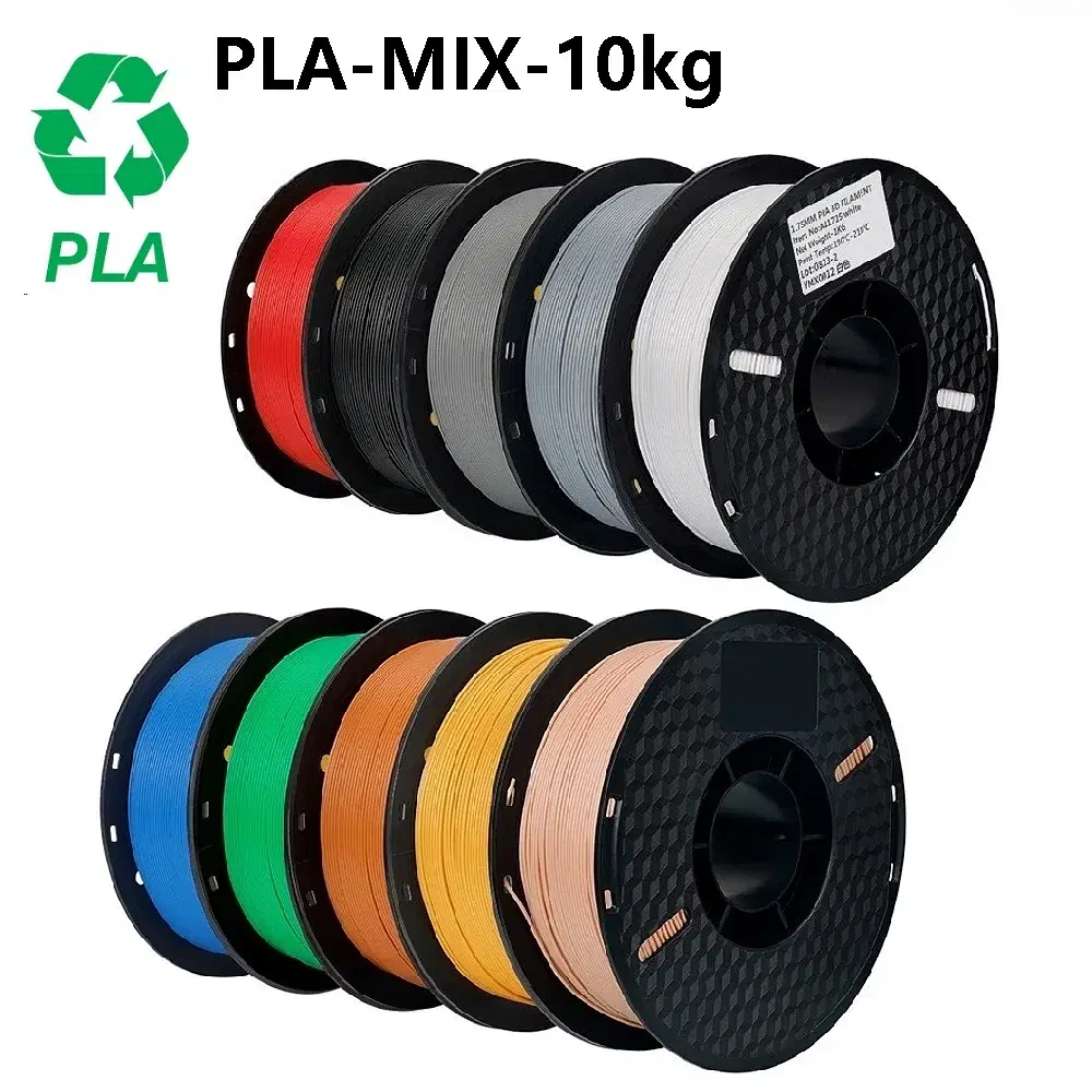 Color: WHITE, Ships From: CHINA - Top 3D Printer 10KG PLA PETG ABS Filament 3D Printing Plastic Material 1.75mm 100% No Bubble Spool