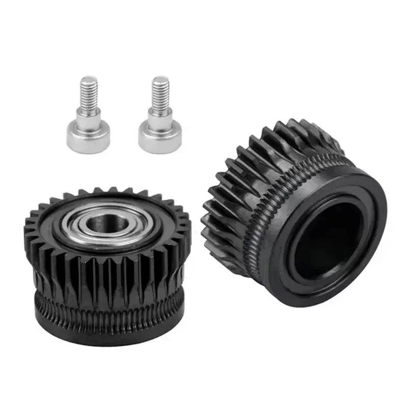 Color: Blue - 2pcs/lot CR K1C K1 Gear All Metal Fi