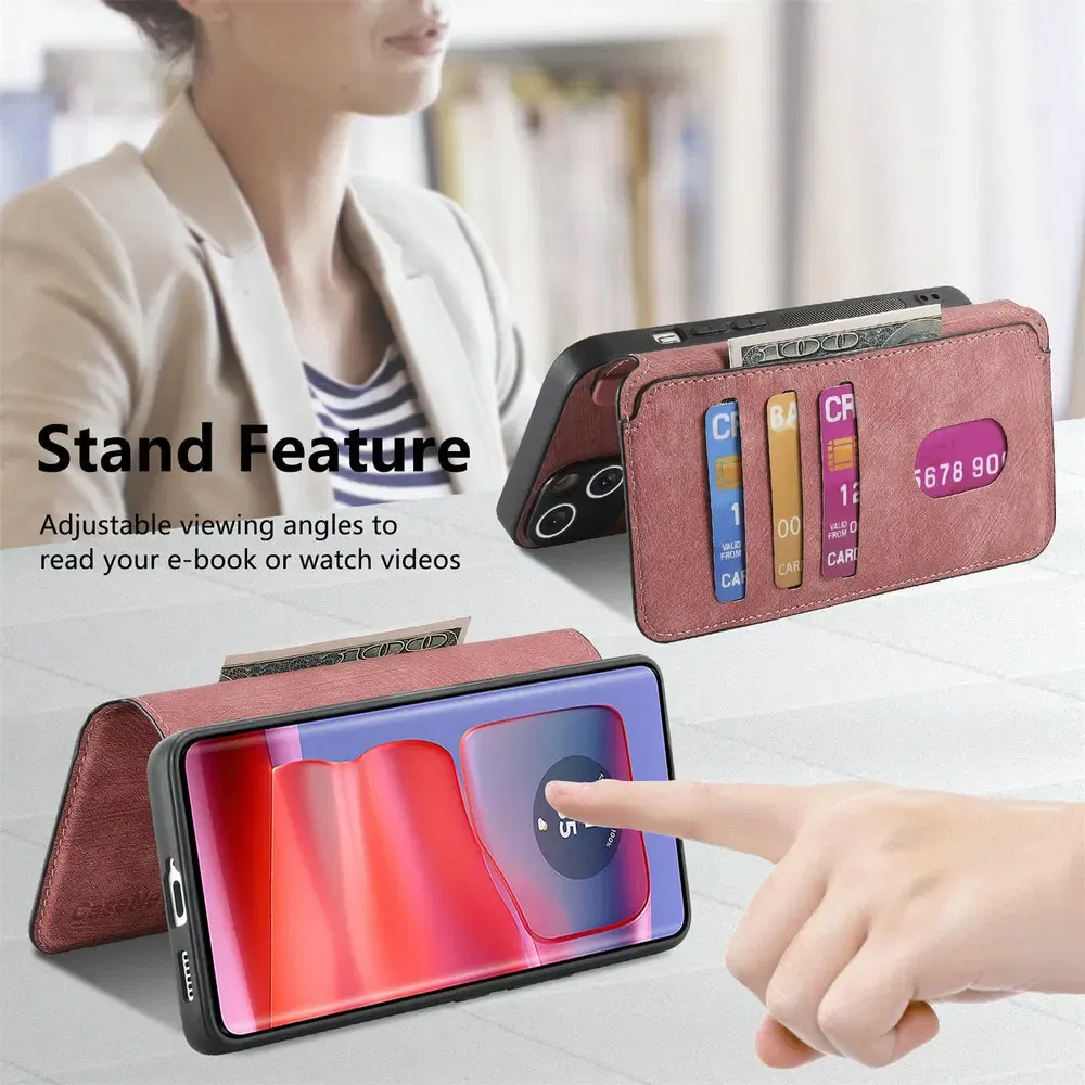 Color: Blue, Material: Neoprene - Edge 50 60 Fusion 5G Flip Case For Motorola Edge 60 Pro 2In1 Detachable Leather Wallet Funda Moto Edge 50 Neo 60 Pro S50 Cover - Image 5