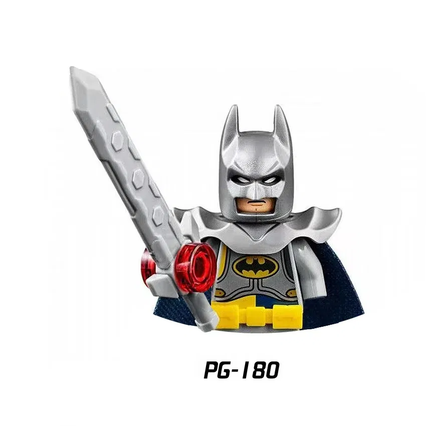 Color: Bright Green - Marvel Blocks Brick Hero Batman Joker Superman Catwoman Mini Figure Building blocks Hot Toy Children's party gift - Image 3