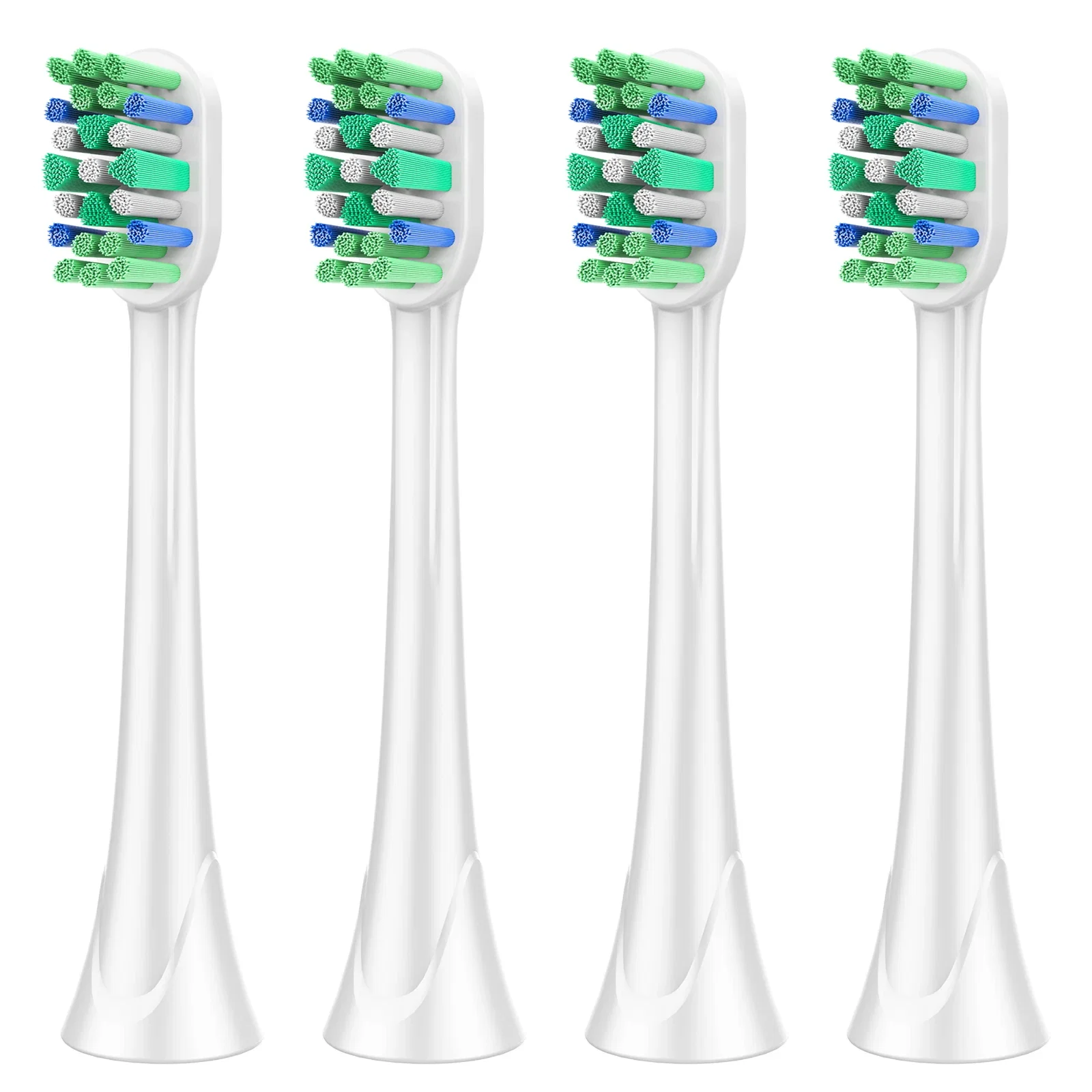 Color: Ivory - Replacement Toothbrush Heads Compatible with Philips Sonicare Optimal Plaque Control HX9023/65 HX9044 HX9054 Electric Brush Head