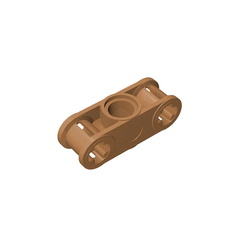Color: Light Grey - MOC PARTS GDS-935 Technical, Axle and Pin Connector Perpendicular 3L with Center Pin Hole compatible with lego 32184