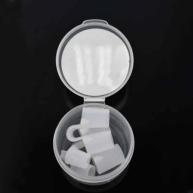 Color: Brown - Milky Anti-Snoring Device Healthy Sleeping Aid Equipment Anti Snore Apnea Mini Nose Clip Stop Snoring Nasal Dilator Breathe Easy - Image 4