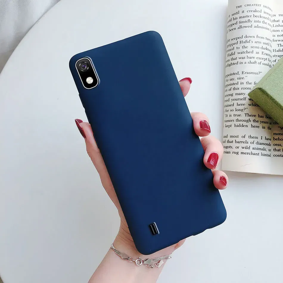 Color: Red, Material: Vinyl - Candy color Phone Case For Samsung galaxy A10 A20 A20E A30 A40 A50 A70 S A01 A11 A21 A31 A41 A51 A71 4G Silicone TPU Back Cover - Image 5